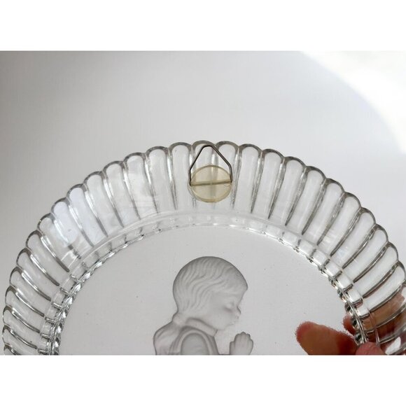 1978 Goebel German Made Annual 1st Edition Vintage Crystal Glass Plate - Picture 4 of 10